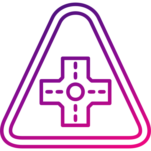 krzyżujący Generic gradient outline ikona