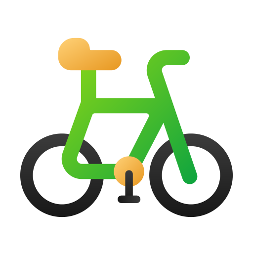 Bicycle Generic gradient fill icon