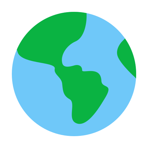地球 Generic color fill icon