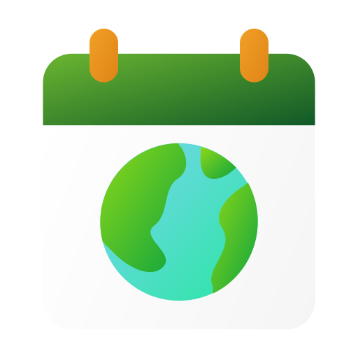 Earth day Generic gradient fill icon