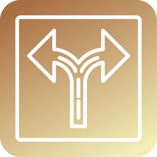 십자로 Generic gradient fill icon