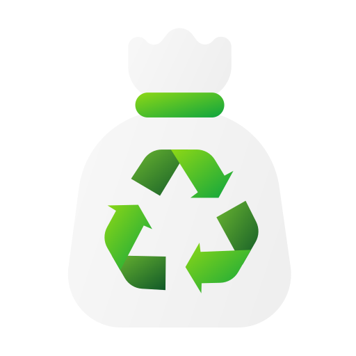 Recycle bag Generic gradient fill icon