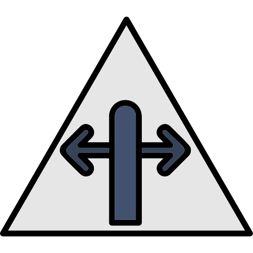 intersección Generic color lineal-color icono