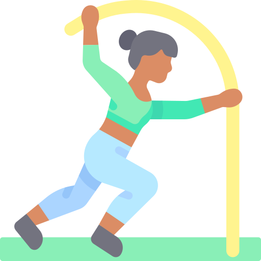 Pole vaulting Special Flat icon