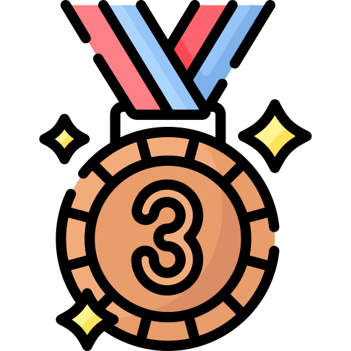 médaille de bronze Special Lineal color Icône