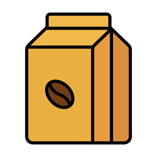 Кофейный мешок Generic color lineal-color иконка