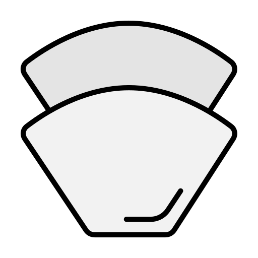 kaffeefilter Generic color lineal-color icon
