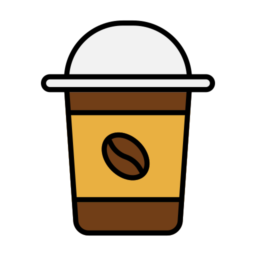 Ледяной кофе Generic color lineal-color иконка