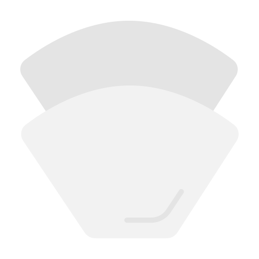 Coffee filter Generic color fill icon
