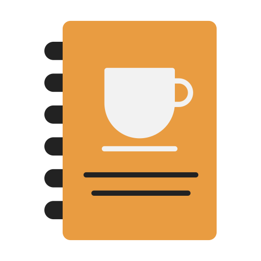 Coffee menu Generic color fill icon