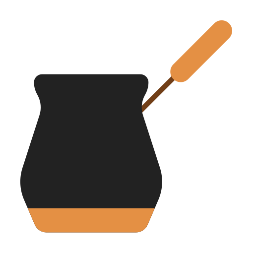 turecka kawa Generic color fill ikona
