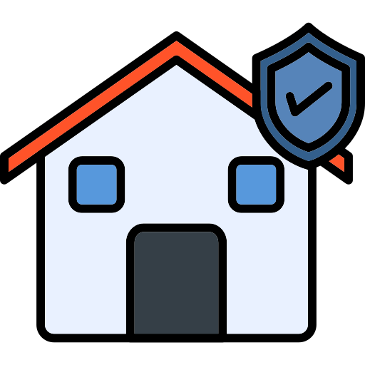 seguro de hogar Generic color lineal-color icono