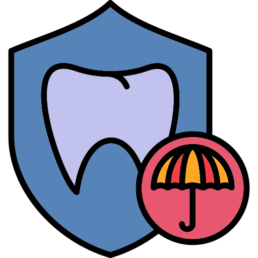 歯科保険 Generic color lineal-color icon