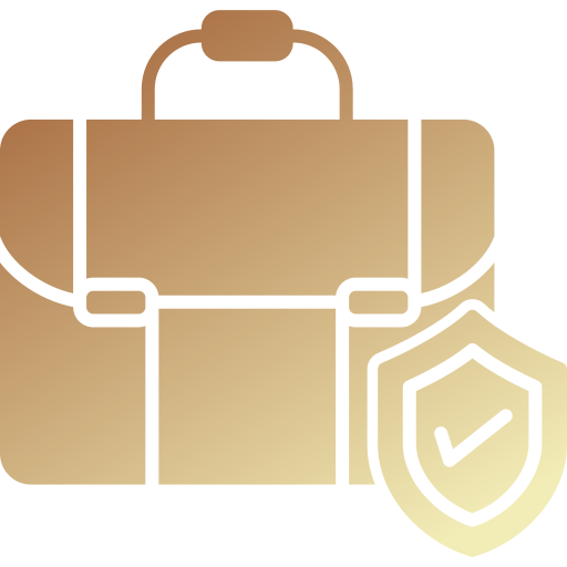 Baggage insurance Generic gradient fill icon