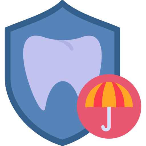assicurazione dentistica Generic color fill icona