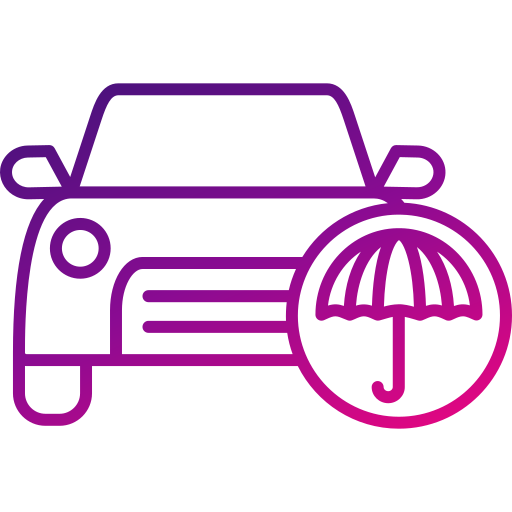 Car insurance Generic gradient outline icon
