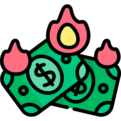 geld Kawaii Lineal color icon