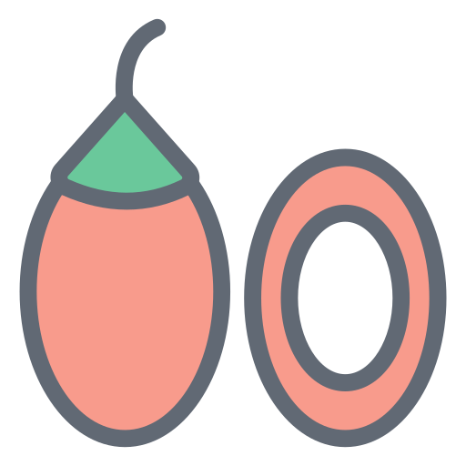 tamarillo Generic color lineal-color icono