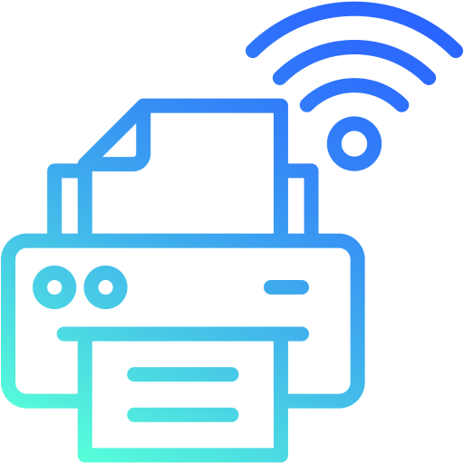 drucker Generic gradient outline icon