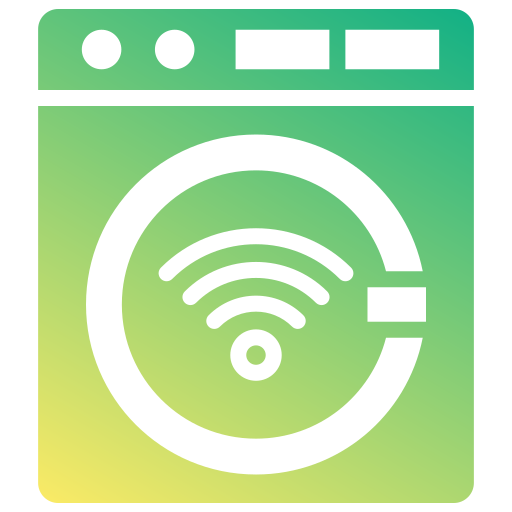 Laundry machine Generic gradient fill icon