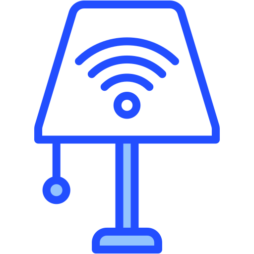 inteligentna lampa Generic color lineal-color ikona
