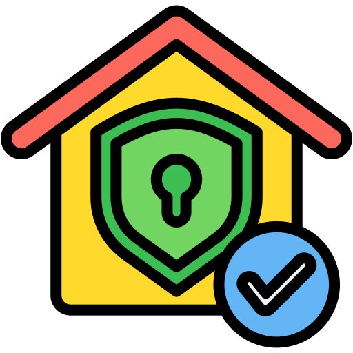 Домашняя безопасность Generic color lineal-color иконка