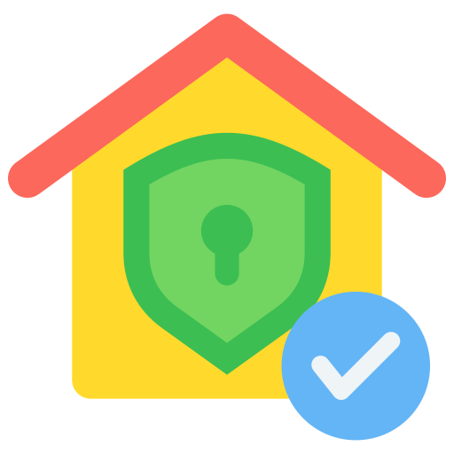 주택 보안 Generic color fill icon
