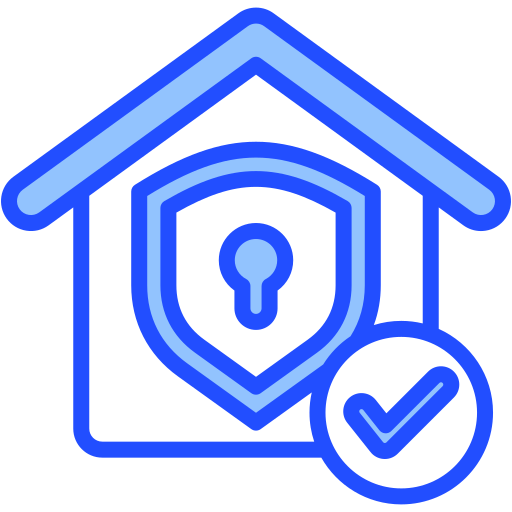Home security Generic color lineal-color icon
