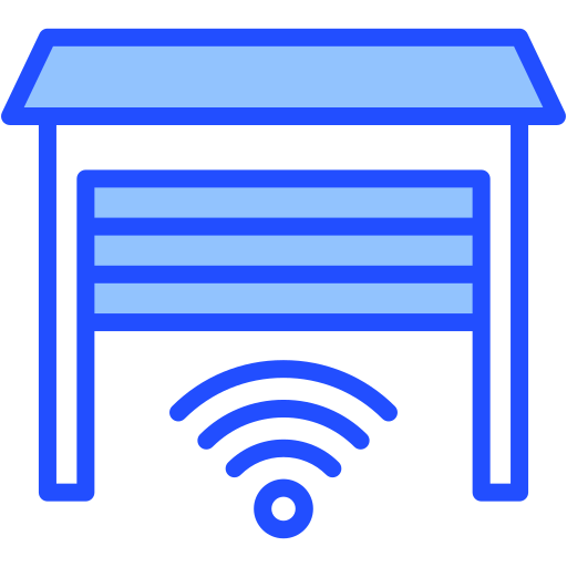 Smart garage Generic color lineal-color icon