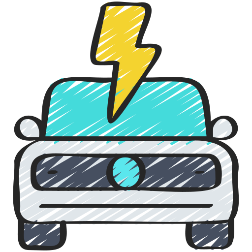 coche eléctrico Juicy Fish Sketchy icono