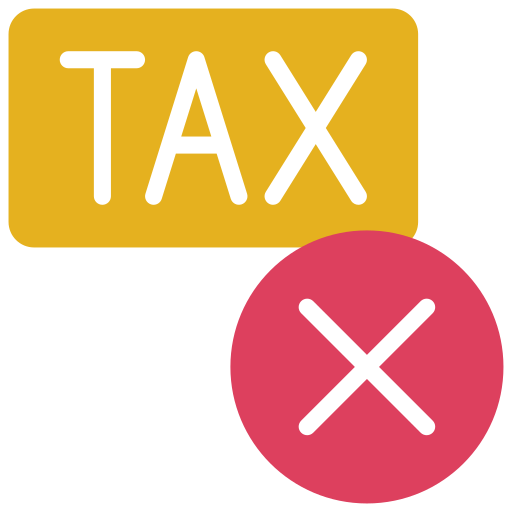 No tax Juicy Fish Flat icon