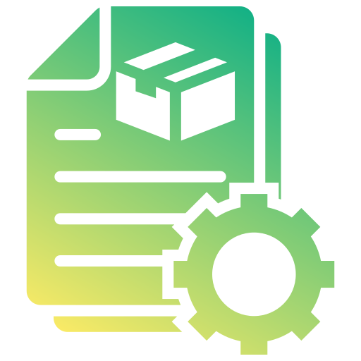 Inventory management Generic gradient fill icon
