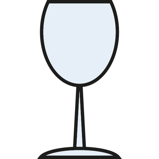 bicchiere di vino Generic color lineal-color icona