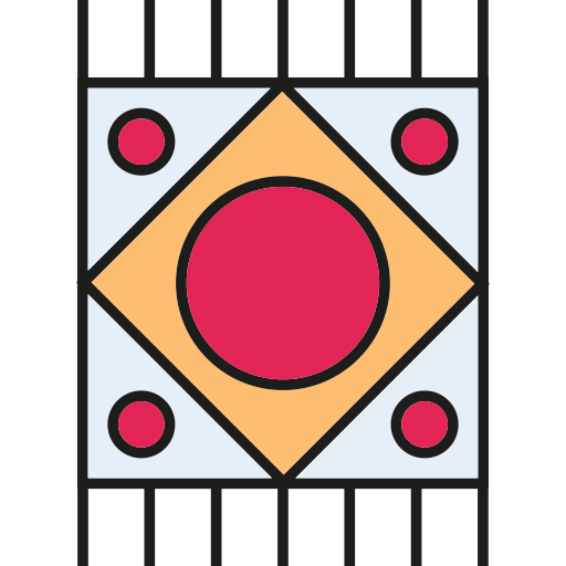 alfombra Generic color lineal-color icono