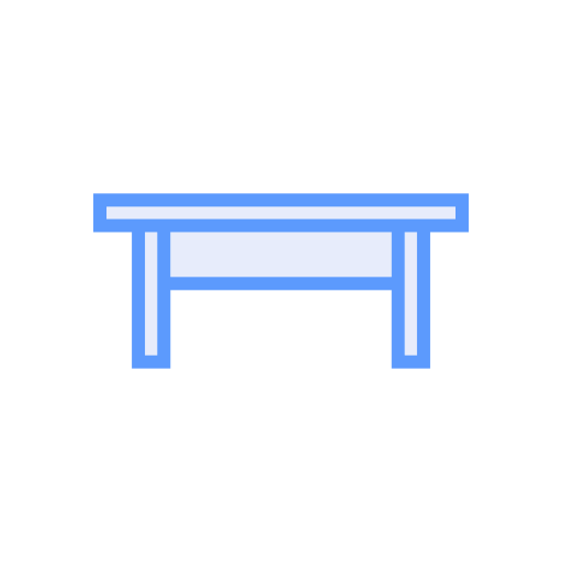 テーブル Generic color outline icon