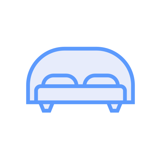 Bed Generic color outline icon