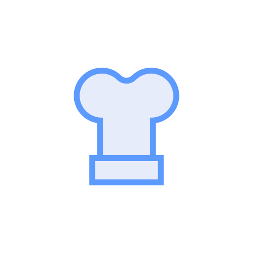 Chef hat Generic color outline icon