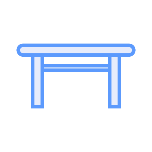 Table Generic color outline icon