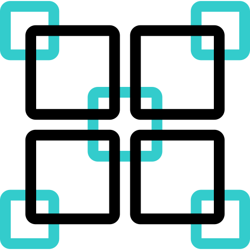 abstrakcyjny kształt Basic Accent Outline ikona