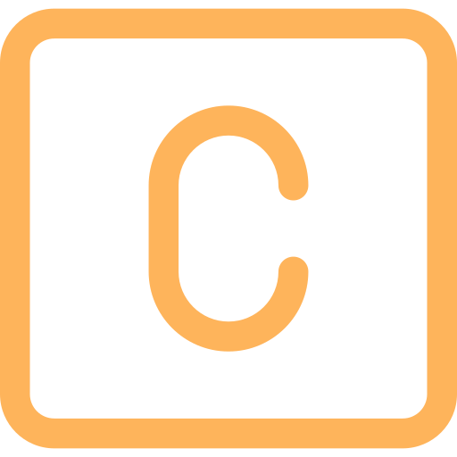 buchstabe c Generic color outline icon