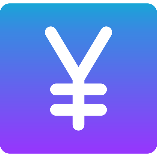 Yuan Generic gradient fill icon