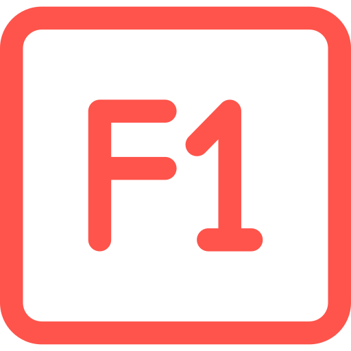f1 Generic color outline icon