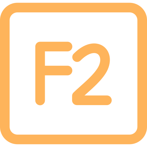 f2 Generic color outline Ícone