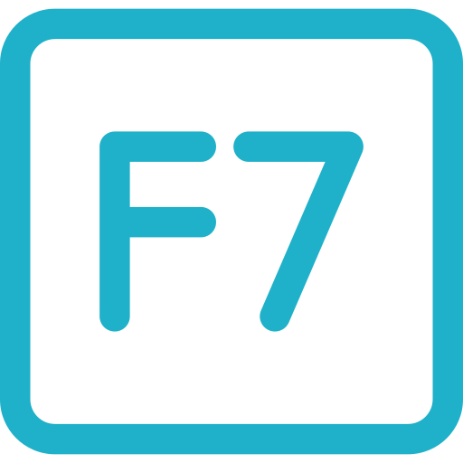 f7 Generic color outline icon