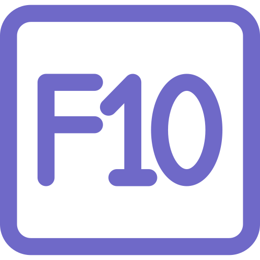 F10 Generic color outline icon