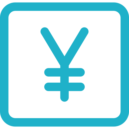 yuan Generic color outline ikona