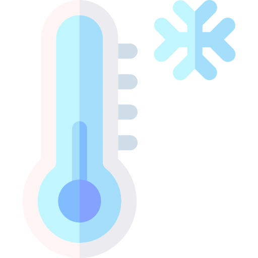 温度計 Basic Rounded Flat icon