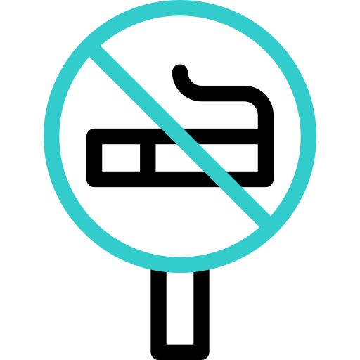 No smoking Basic Accent Outline icon