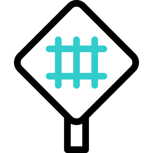 Railway Basic Accent Outline icon