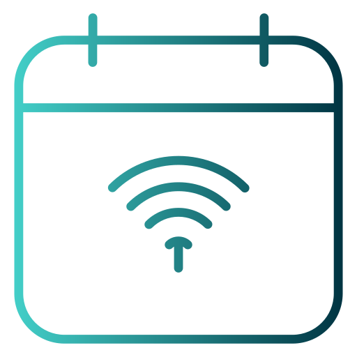 wifi Generic gradient outline icono